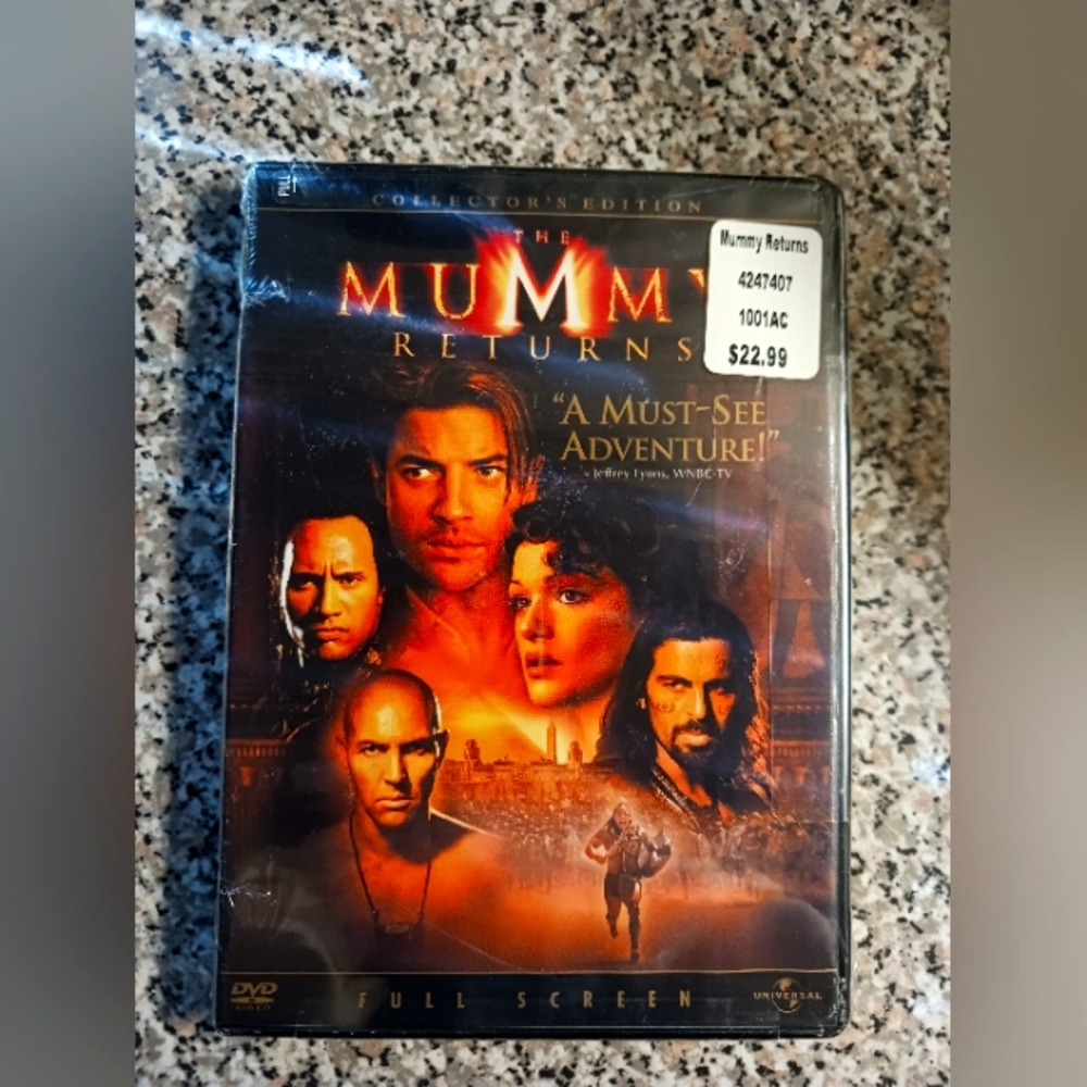 The Mummy Returns (DVD, 2001, Pan  Scan Edition)